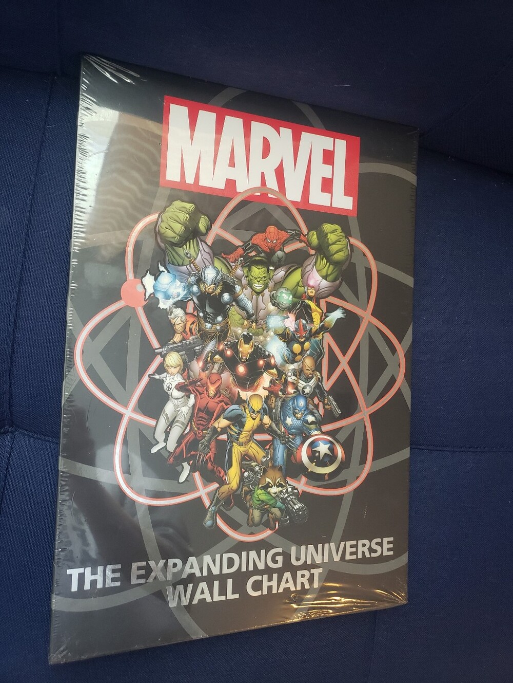 Sealed Marvel Expanding Universe Wall Chart New Hardcover